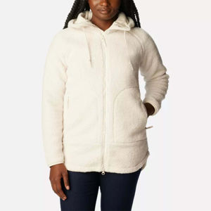 Fabricante de ropa de calle para exteriores, chaqueta de lana Sherpa con cremallera, estampado personalizado, chaqueta de lana polar Sherpa para mujer - Product Image 6