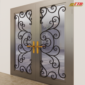 ประตูเหล็กคุณภาพสูงสำหรับที่อยู่อาศัย ทนทาน กันน้ำ ดูหรูหรา - Product Image 4