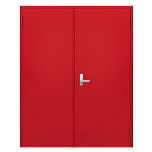 ประตูเหล็กดับเพลิงที่ทนทานผ่านการรับรองความปลอดภัยมีขนาดและสีที่กำหนดเอง - Product Image 2