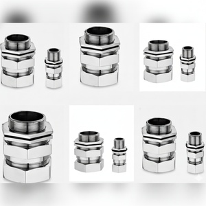 Presse-étoupe en laiton à double compression résistant aux intempéries SFP01A 1ET Filetage M25 IP66 pour câbles de 125 à 18 mm - Product Image 2