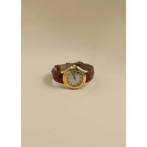 Vintage for <strong>Cartier</strong> Luxury Leather <strong>Watch</strong> 41mm Automatic Mechanical Movement Genuine Band Luminous Feature Case Thickness 5mm - Product Image 3