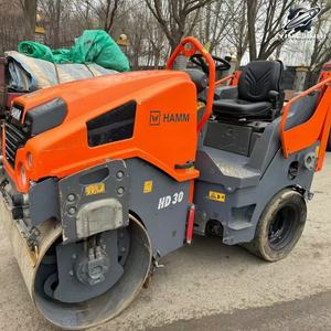 รถบดถนนขนาดเล็ก HAMM HD30VT มือสอง น้ำหนักใช้งาน 3 ตัน พร้อมระบบสั่นสะเทือน ยี่ห้อเยอรมันแท้ เครื่องบดอัดขนาดเล็ก - Product Image 3