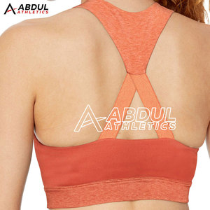 Soutien-gorge de sport pour femmes, tissu doux sans couture, soutien élevé, pour la salle de sport, le yoga, la course à pied, l'entraînement, ajustement confortable - Product Image 5