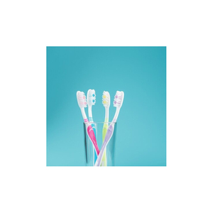 Brosse à dents jetable personnalisée OEM avec poils souples transparents et poignée en plastique pliable pour usage domestique ou hôtels - Product Image 6