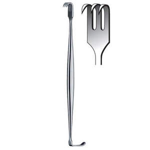 2 Piezas de Retractores Quirúrgicos Manuales Senn Muller de Doble Extremo, Calidad Alemana, Acero Inoxidable, Aprobados por la CE, para Uso Hospitalario, Surgiright - Product Image 5