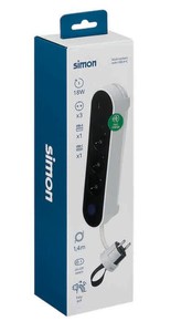 Multipresa bianca con cavo e interruttore, 3 porte USB e USB-C (Simon BM716301) - Product Image 1