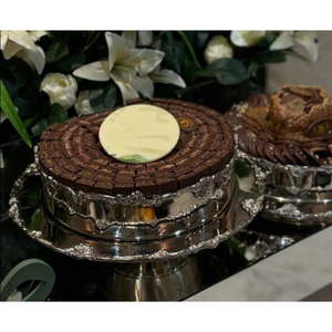 Unique Chocolat Bonbons Bol De Service Premium Finition Argent Métal Chocolat Bol Élégant Plat De Service Au Chocolat Prix Usine - Product Image 6