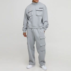 Diseño de alta calidad para compradores al por mayor, estilo casual y moderno con bolsillos frontales y diseño de logotipo personalizable. - Product Image 1