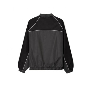 Wholesale Latest <b>Nylon</b> Windbreaker <b>Vintage</b> Sports Gym Wear Windbreaker Outdoor Jacket For Men - Product Image 2