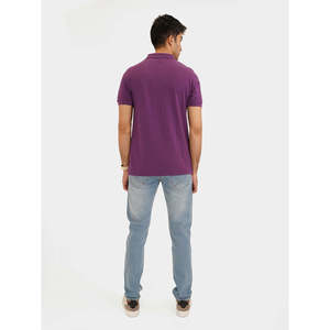 Polo Personalizado con Logotipo MELKER, Corte Ajustado, 100% Poliéster, Transpirable, de Alta Calidad, Color Oscuro, Bordado, Talla XL - Product Image 5