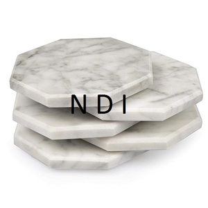 Posavasos de té de mármol sólido para artículos de cocina, decoración de mesa, posavasos de té de mármol de forma cuadrada para gran oferta, posavasos de mármol - Product Image 5