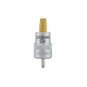 Hazet 3/8'' TORX Profile Short Square Screwdriver <b>Socket</b> - Product Image 2