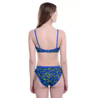 Fournisseur du Bangladesh, prix bas, imprimé animal personnalisé, nylon/coton de haute qualité, écologique, respirant, grande taille, bikini rapide