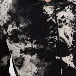 Sudadera con capucha Vintage para hombre, jersey de peso pesado, con logotipo personalizado, teñido anudado y lavado ácido - Product Image 4