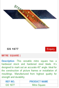 Mitre Square GS 1677 Essential Brass Jewelry <b>Tools</b> Crafting Elegant Wristwatch Pieces - Product Image 2
