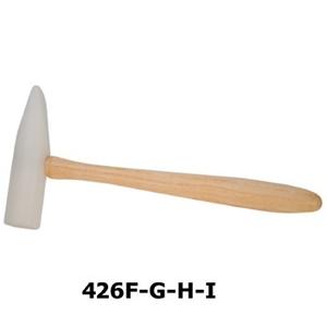 Fournisseur d'outils de bijoux Super Nylon Hammer Flat and Wedge (White & Yellow) - Product Image 2