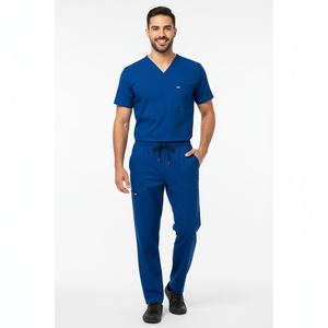 Tenues d'infirmiers pour hommes, tissu de qualité médicale, coupe confortable, couleurs et logo personnalisés pour les professionnels de la santé, hôpitaux et cliniques - Product Image 6
