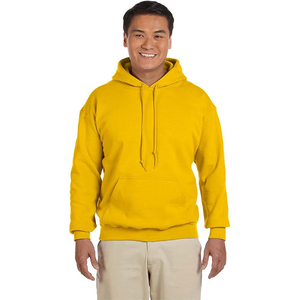 Sweat à capuche bleu sans ficelle en molleton de coton de haute qualité 400gsm, sérigraphie personnalisée vierge, sweats à capuche Boxy Fit surdimensionnés pour hommes - Product Image 4