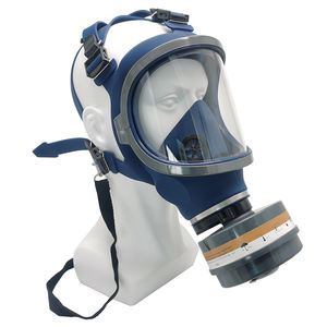Masker <span class=keywords><strong>Gas</strong></span> wajah penuh, Respirator anti <span class=keywords><strong>Gas</strong></span> anti <span class=keywords><strong>Gas</strong></span> dapat dipakai ulang dengan filter ganda - Product Image 2