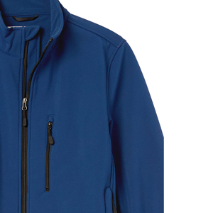 Veste en Softshell Unisexe de Haute Qualité, Fabriquée sur Mesure, Col Montant, Imperméable, à Capuche, en Tissu Canvas d'Hiver, Logo Personnalisable - Product Image 3