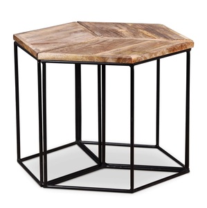 Mesa auxiliar de forma Circular clásica de gran tamaño, mesa de hierro, diseño moderno, decoración del hogar, mesa de centro de esquina única - Product Image 4