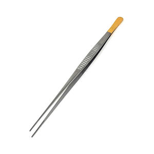 MEDIHEAL SURGICAL CORPORATION Pinzas Debakey para extracción de tejido, rectas, puntas de 1.5mm, mango plano con inserto TC, serradas, de acero inoxidable - Product Image 6