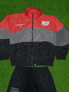 Chándal Impermeable de Alta Calidad 100% Poliéster para Hombre, Chaqueta con Cremallera y Pantalones, Traje Cortavientos de Nailon - Product Image 5