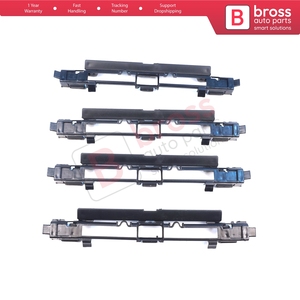 BSR537-1 4 Pieces Roof <b>Rail</b> Trim Strip Carrier Cover <b>Rack</b> Plug Lid for Astra H 2004-2014 Zafira B 2005-2015 5187877 5187878 - Product Image 2