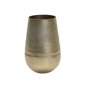 Vase à fleurs en aluminium de haute qualité et Vases à fleurs en matériau fini au nickel Décoration intérieure de luxe moderne pour la maison et le bureau - Product Image 6