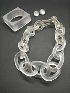 Indian Exporter Best Design Multicolour Multilayer Rexin <b>Necklace</b> with Custom Size Available at Affordable Price From India - Product Image 4