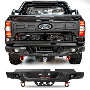 Adi Off Road B08 Loạt Nặng Off Road Sắt Phía Trước Bumper Phía Sau Cản Cuộn Thanh Bên Bước Cho Ford Ranger 2022 2023 XLT T9 - Product Image 2