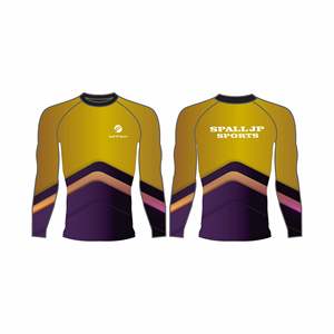 Wholesale <b>Rashguard</b> Long Sleeve Shirt Training Sportswear Long Sleeve Rash Guard For Men Martial Arts Wear <b>Bjj</b> Rash Guard - Product Image 2