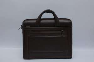Stylish Unisex Premium Leather <b>Briefcase</b> Durable Spacious Office Bag with High Quality Features for Professional Laptop Carriers - Product Image 6