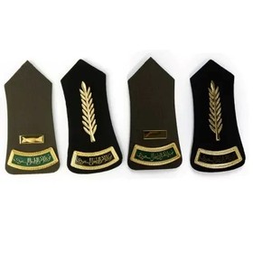 แผ่นรองไหล่ชุดยูนิฟอร์ม Epaulette เคลือบคุณภาพสูง - Product Image 5