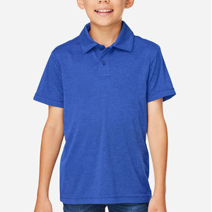 2025 garçons mode été Polo enfant en bas âge Floral entraînement à manches courtes jeunes enfants filles col boutonné uniforme Polo chemise - Product Image 1