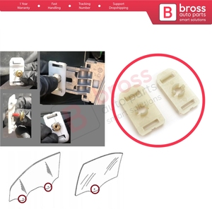 Soporte de Montaje para Riel de Cristal de Elevalunas BWR5032 con Clips para Ventanillas de Clase C W203 S203 CL203 CLC 2037200114 - Product Image 5