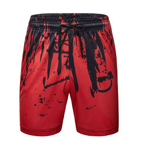 กางเกงออกกำลังกายพิมพ์ลายแบบซับลิเมชั่น โรงงานผลิตชุดกีฬา OEM กางเกงยิมโพลีเอสเตอร์ระบายอากาศ แห้งเร็ว สำหรับผู้ชาย ขายส่ง - Product Image 3