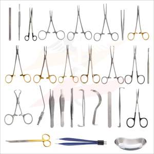 Juego de cirugía de aumento de senos de 48 piezas (mamoplastia), instrumentos de cirugía plástica Premium de Zarnab Surgical - Product Image 1