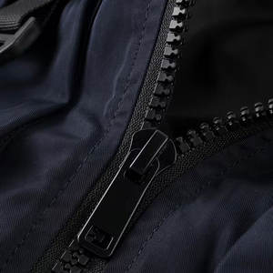 Chaqueta Cargo de Invierno Impermeable de Lona con Múltiples Bolsillos para Hombre, Chaqueta Cargo de Color Sólido para Senderismo y Pesca - Product Image 6