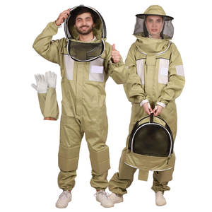 Traje de Apicultura de Alta Calidad, Duradero y Cómodo, con Cubrecabeza para un Trabajo Seguro en Apicultura al Aire Libre - Product Image 1