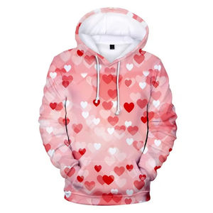 Automne solide motif polaire surdimensionné coupe régulière anti-rétrécissement pull à capuche sur mesure conception d'épaule tombante pour hommes femmes - Product Image 5