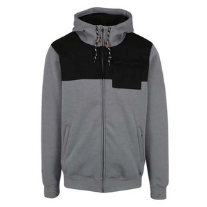 Sweats à capuche pour hommes 60% coton 40% polaire Basics vêtements pour hommes sweats à capuche prix de gros fermeture éclair nouveau Design contraste couleur respirant - Product Image 1