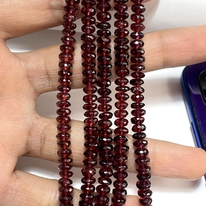 Mozambique โกเมนธรรมชาติลูกปัดเจียระไนทรงกลม - Product Image 5