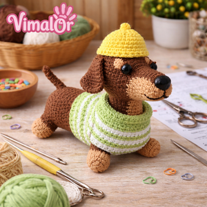 Creative DIY Amigurumi Beginner Animal Yarn Toy Making Material Handcraft Art Supply Crochet Kit