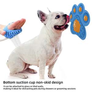 <span class=keywords><strong>Pet</strong></span> Slow Food Mat Bandeja Alimentador Lento Tigelas De Cachorro Lambendo Esteira Gatos Sucção Manteiga De Amendoim De Cachorro Lamber Almofadas Raspador - Product Image 2