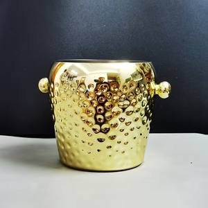 Cubos de Hielo de Acero Inoxidable de Primera Calidad con Asas Laterales, Diseño Aislado para Fiestas y Entretenimiento en Bares con Estilo - Product Image 2