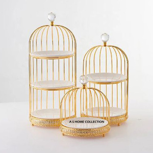 Soporte para Tartas Decorativo de Aluminio para Hoteles y Restaurantes de Diseño Fantástico, Color Dorado, Apto para Horno - Product Image 4