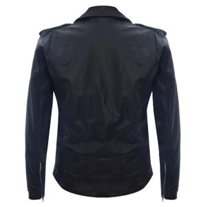 Chaquetas de cuero para hombre hechas en fábrica en Pakistán Fashion Street Wear Chaqueta de cuero genuino 100% Chaqueta elegante para hombre - Product Image 6