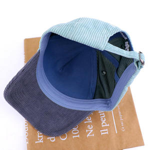 Chapeau de baseball en velours côtelé à 5 panneaux au design classique Couleur unie Chaud Casquette de sport décontractée pour adultes Vêtements d'extérieur élégants et respirants - Product Image 6