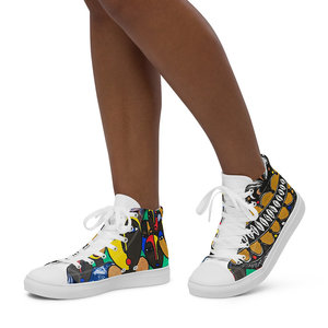 Scarpe da passeggio alte in tela da donna Arugba comode solette in posizione alta per tutte le stagioni-estate autunno inverno - Product Image 4